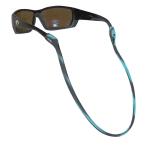 Chums Switchback Silicone Retainer | Cod Grey/Aqua