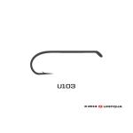 Umpqua U-Series U103 Nymph Tying Hooks 50-pack - Size 14 - Fly Fishing