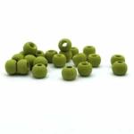 Firehole Stones Round Tungsten Beads 36 Piece Package - Olive 5/64" (2.0 mm)