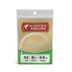 Scientific Anglers Freshwater Tapered 7 1/2 ft. Leader, 2X 2 Pack
