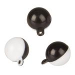 Thingamabobber Strike Indicator 3/4" 5pk - Black/White - Fly Fishing