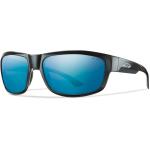 Smith Optics Dover Polarized Sunglasses ( BLACK/POLAR BLUE MIRROR )