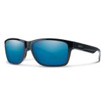 Smith Optics Wolcott Polarized Sunglasses - Black/Polarized Blue Mirror