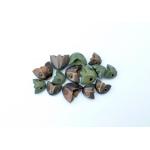 Fish Skull Sculpin Helmet (Head) - Small Olive - 8 pack - Fly Tying