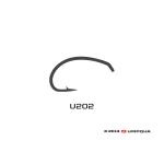 Umpqua U-Series U202 Nymph Curved Tying Hooks 50-pack - Size 18 - Fly Fishing