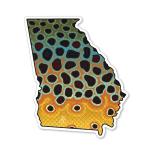 Casey Underwood Georgia Brown Decal Sticker