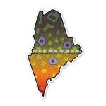 Casey Underwood Maine Brook Trout Decal Sticker