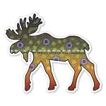 Casey Underwood Moose Brook Trout Decal Sticker