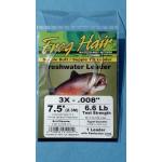 Frog Hair 2x 7.5' Supple Butt / Supple Tip Tapered Leader