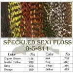 Montana Fly Company (MFC) Barred Sexi-Floss - Amber - Medium
