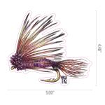 TK Caddis Sticker