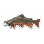 Casey Underwood Brook Trout Decal Sticker