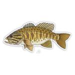 Casey Underwood Smallmouth Bass Decal Sticker