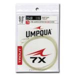 Umpqua Fly Fishing Trout Tapered 9' 7X Leader - Fly Fishing