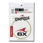 Umpqua Fly Fishing Trout Tapered 7.5' 6X Leader - Fly Fishing