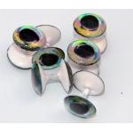 Clear Cure Dumbbell Eye - Sterling 8MM 5/16 - Fly Tying