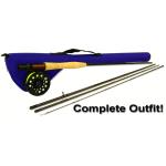 Stone Creek Trout Stalker 4 piece Fly Rod 4 Wt 8-1/2 Ft Brand New Model TSO864-4