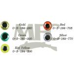 Montana Fly Company 3D Eyes - Silver - 2.5mm