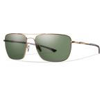 Smith Optics Nomad Polarized Sunglasses - Matte Gold/Chromapop Gray Green