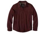 prAna Men's Wooley Jacket - Dark Umber Heather - Medium