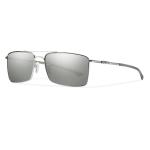 Smith Optics Outlier TI Sunglasses - MATTE SILVER/POLAR PLATINUM CHROMAPOP