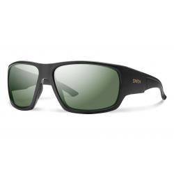 Smith Optics Dragstrip Sunglasses - MATTE BLACK/POLAR GRAY GREEN