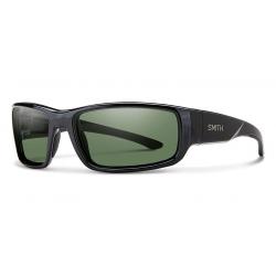 Smith Optics Survey Polarized Sunglasses - Black/Polarized Gray Green