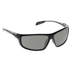 Native Bigfork Polarized Sunglasses - Iron Front/Crystal Temple/ Blk Cushion-Gray