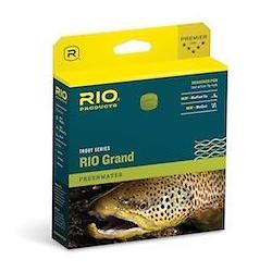 Rio Grand Fly Line/ Fly Line Color: Camo/Tan Line Weight: WF4F - Fly Fishing