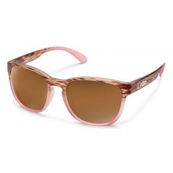 Suncloud Optics Loveseat Sunglass Polarized Mt Tortoise Pink Fade/Brown
