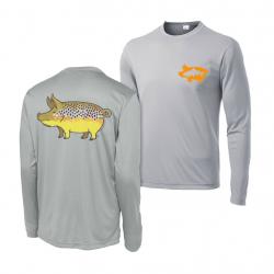 Nate Karnes Performance Shirt - Pig Brown Trout | Small