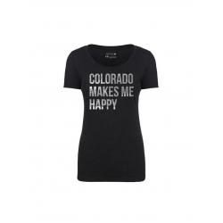 Republic Ladies Colorado Makes Me Happy - Vintage Black - Large