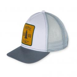 Pistil Lic Prod Burnside Men's Trucker Hat Grey 1SZ