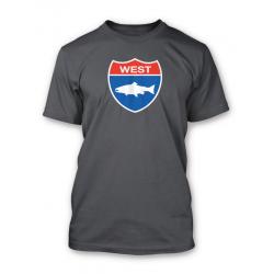 Rep Your Water Interstate West Tee Shirt - Extra Large