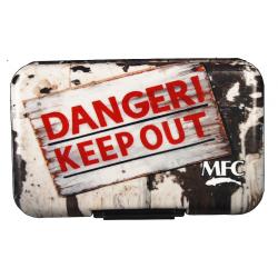Montana Fly Company Poly Fly Box - MFC Danger Keep Out