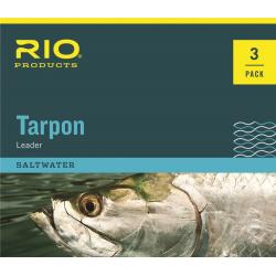 Rio Tarpon Nylon Shock Tippet Leader - 3 Pack - 6' 40lb