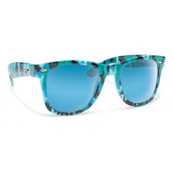 Forecast Ziggie Sunglasses - Blue Camo/Blue Mirror Polycarbonate