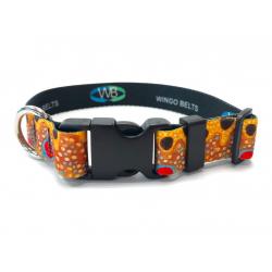 Wingo Dog Collar | Brown Trout | Large/X-Large