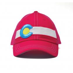 Republic Colorado Pink Single Stripe Hat