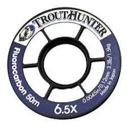 TroutHunter Big Game Fluorocarbon Tippet, 0/3X