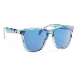 Forecast Jan Sunglasses - Matte Blue Hawaii/Blue Mirror Polycarbonate