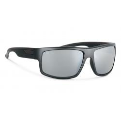 Forecast Marcus Sunglasses - Matte Black/Silver Mirror Polycarbonate