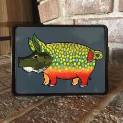 Nate Karnes Pig Brook Trout Trailer Hitch Cover