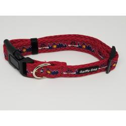 Spiffy Dog Collar | Red Colorado | Medium