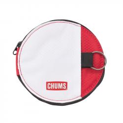 Chums Penny Wallet - White/Red
