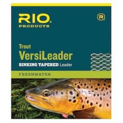 Rio Trout Versileader Sinking Tapered Leader - 12ft 12lb 4ips - Fly Fishing
