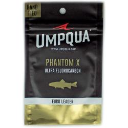 Umpqua Phantom X Euro Nymph Fly Fishing Leader 20' - 4X
