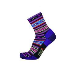 Point6 Active Life Taos Extra Light 3/4 Crew-Black Imperial Socks-Small