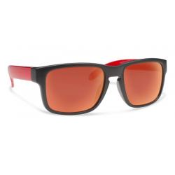 Forecast Optics Juggle Kids Sunglasses - Matte Black/Red Mirror