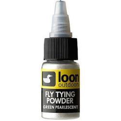 Loon Outdoors Fly Tying Powders Green Phosphorescent